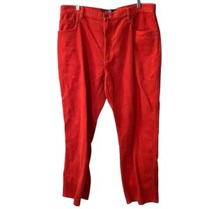 Polo by Ralph Lauren Bright Red Corduroy Men’s Trousers